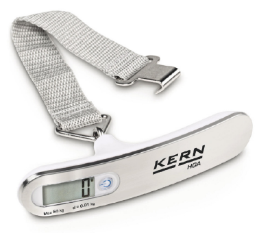 Ζυγός Βαλίτσας με Εύρος Ζύγισης 10gr-50kg Kern HGA 50K-2S05 (Κ.Π)